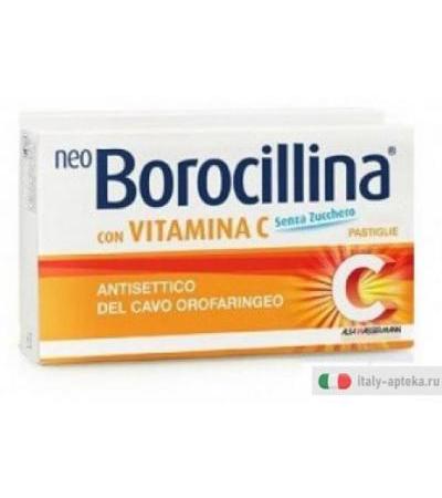 Neoborocillina con vitamina C 16 Pastiglie