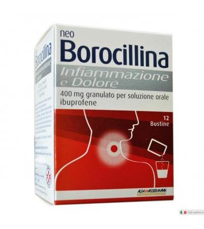 Neoborocillina Infiammazione e Dolore 400 mg granulato 12 bustine