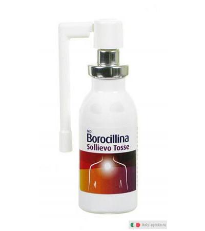 NeoBorocillina Sollievo Tosse Spray Emolliente e Protettivo gusto Miele e Limone 20 ml