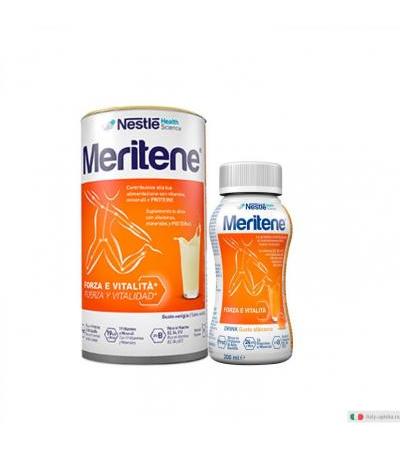 Nestlé Meritene Forza e Vitalità Polvere Vaniglia +Drink Albicocca