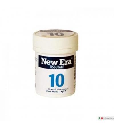 New Era tissutale 10 contro l'acidosi 240 granuli orosolubili