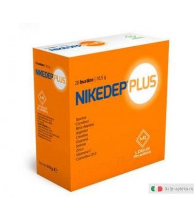 Nikedep Plus stanchezza fisica e mentale 20 bustine