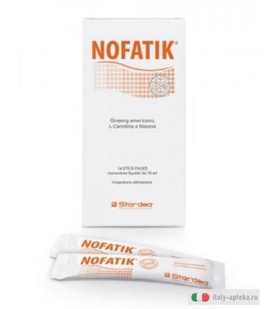 Nofatik 14 stick packs monodose liquido