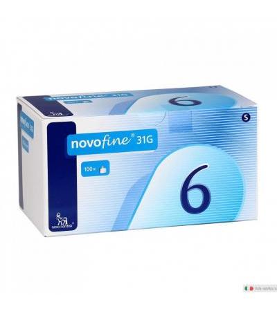 Novofine 6 aghi sterili monouso