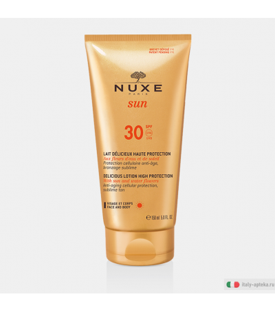 Nuxe Sun SPF30 Latte Delizioso alta protezione anti-età 150ml