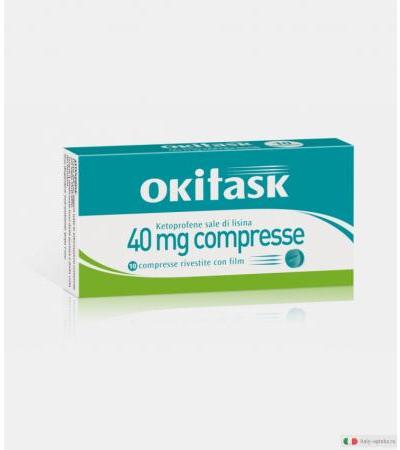 Okitask 40 mg 10 compresse rivestite