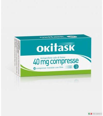 Okitask 40 mg 20 compresse rivestite
