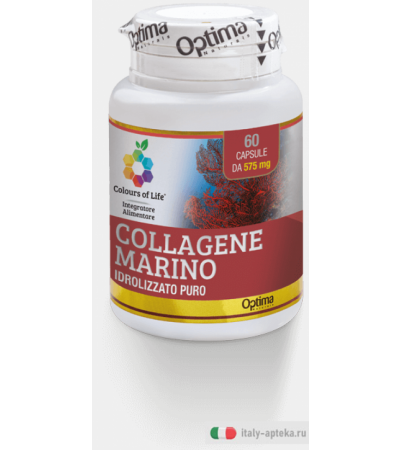 Optima Colours of Life Collagene Marino Idrolizzato puro 60 capsule