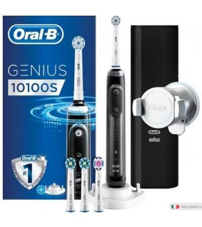 Oral-B Genius 10100S Spazzolino Elettrico Ricaricabile nero