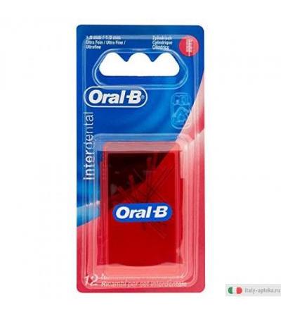 Oral-B Ricambi per Set Interdentali Ultrafine 1,9mm 12 pezzi