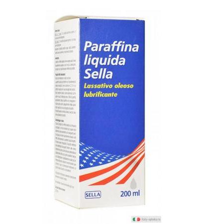 Paraffina Liquida Sella lassativo oleoso lubrificante 200ml
