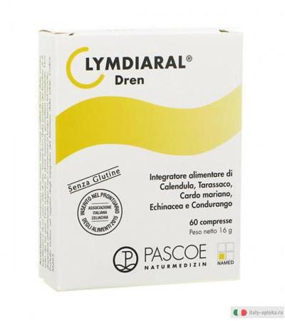 Pascoe Lymdiaral Dren integratore per la salute delle vie respiratorie 60 compresse