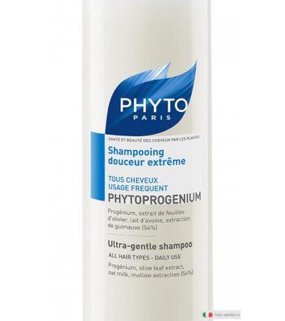 Phyto Phytoprogenium shampoo ultra delicato per tutti i capelli ad uso frequente 400ml