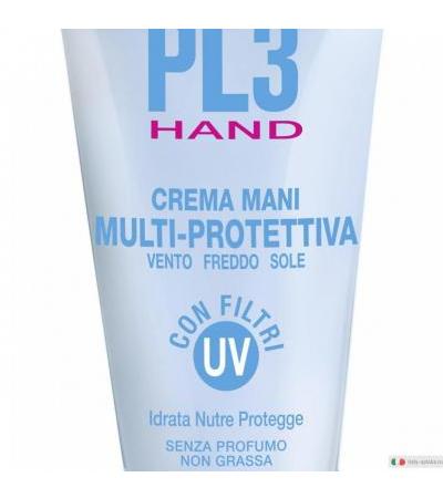 PL3 HAND crema mani multi-protettiva senza profumo 75 ml