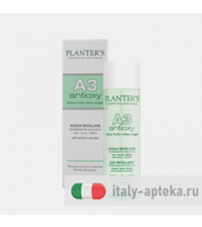 Planter's A3 antioxy acqua micellare detergente delicato 200ml