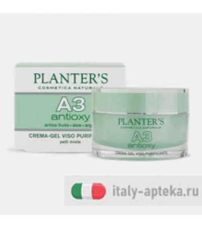 Planter's A3 antioxy crema-gel viso purificante 50ml