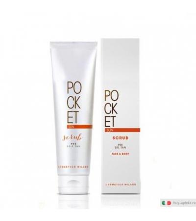 Pocket Sun Scrub esfoliante pre-abbronzante per viso e corpo 150ml