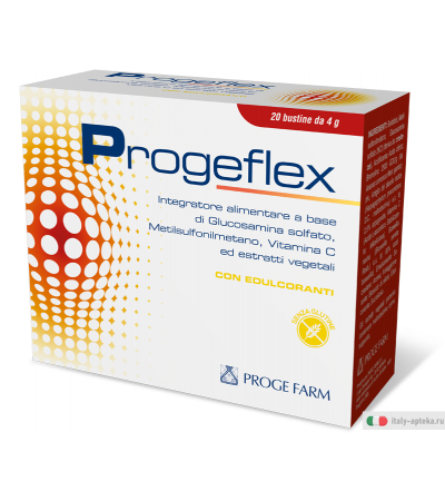 Progeflex utile per la funzionalità articolare 20 bustine