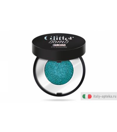 Pupa Glitter Bomb Ombretto Glitter Estremo n.004 Emerald Jewel