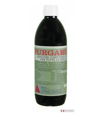 Purgarumex mangime complementare liquido Purgante per tutte le specie animali 500 g