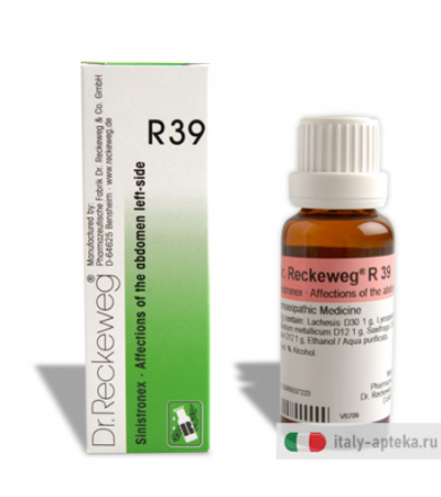 Reckeweg R39 Medicinale Omeopatico in Gocce 22ml