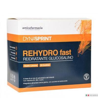 Rehydro Fast integratore per gli sportivi gusto Limone 20 bustine