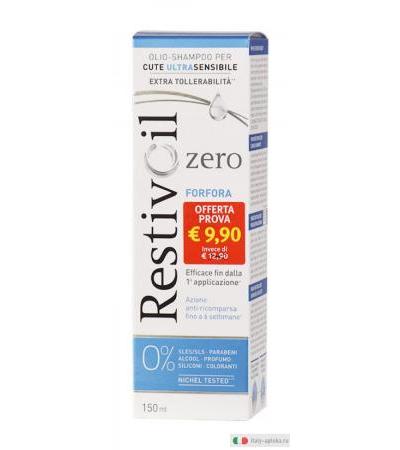 Restivoil Zero forfora Olio-shampoo per cute ultrasensibile 150ml