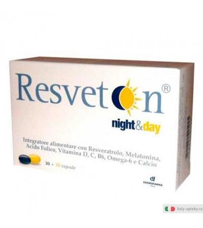 Resveton Night & Day integratore per le donne in menopausa 60 capsule