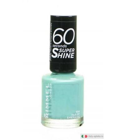Rimmel 60 Seconds Super Shine Smalto colore 934 Isle of Emeralds 8 ml