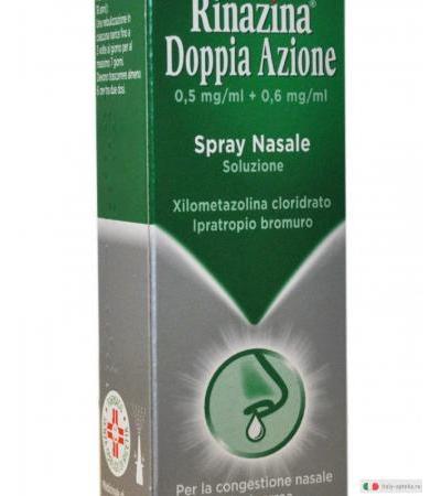 Rinazina Doppia Azione Soluzione Spray Nasale 10ml