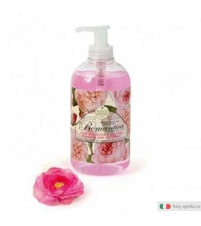 Romantica Sapone Liquido Rosa Medicea e Peonia 500ml