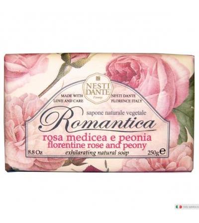 Romantica Sapone Rosa Medicea e Peonia 250g