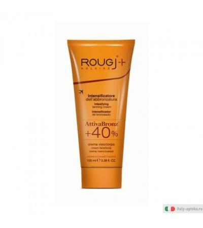 Rougj+ attiva bronz +40% crema abbronzante 100ml