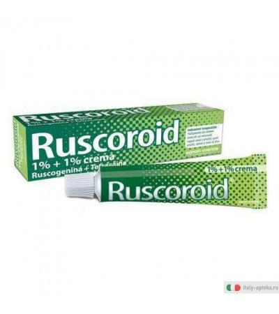Ruscoroid Rettale crema 40g 1%+1%