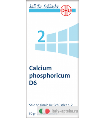 Sali Dr. Schüssler n. 2 Calcium Phosphoricum D6 fosfato di calcio 200 compresse