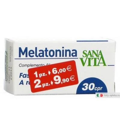 SANAVITA Melatonina Compresse Fast Action