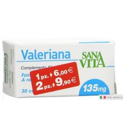 SANAVITA Valeriana Fast Action 30 compresse
