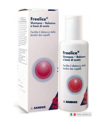 Sandoz Freelice Shampoo-Balsamo a base di aceto 120ml