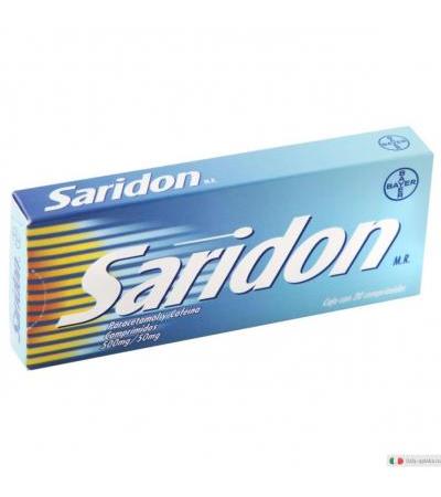 Saridon per mal di testa e febbre 10 Compresse
