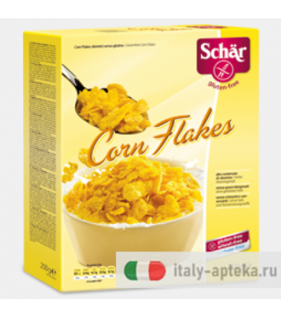 Schar Corn Flakes fiocchi di mais ricchi di vitamine senza glutine 250g