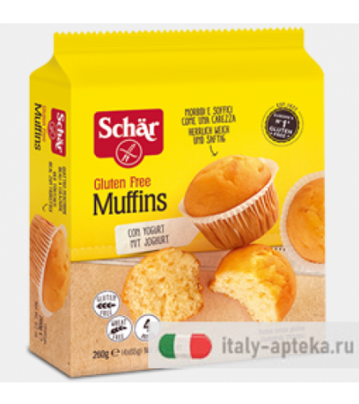 Schar Muffins tortine senza glutine 4x65g