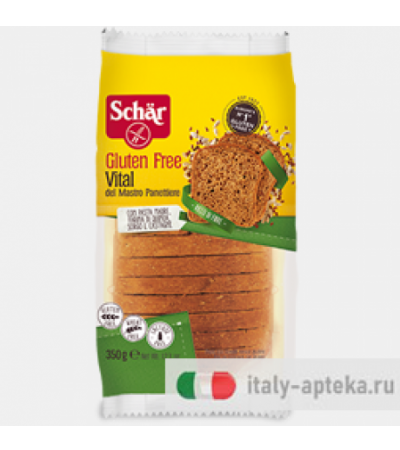Schar Vital del Mastro Panettiere pane sena glutine con cereali 350g