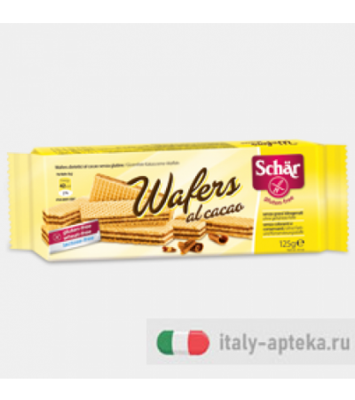 Schar Wafers al cacao senza glutine 125g