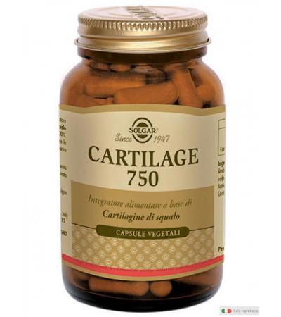 Solgar Cartilage 750 supplemento proteico 180 capsule vegetali