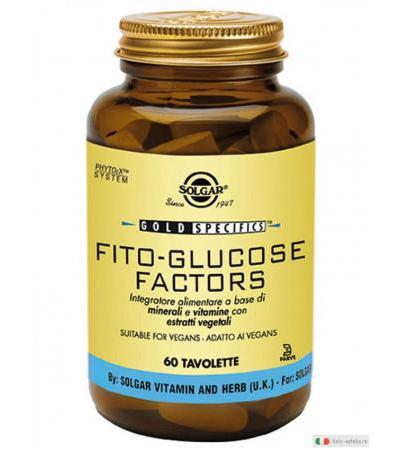 Solgar Fito-Glucose Factors metabolismo 60 tavolette