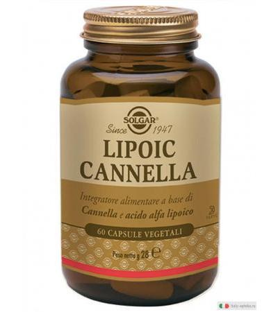 Solgar Lipoic Cannella funzione digestiva 60 capsule vegetali
