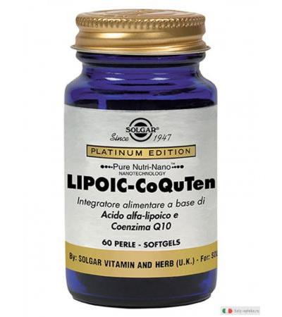Solgar Lipoic-CoQuTen Coenzima Q10 60 perle softgels