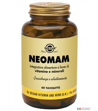 Solgar Neomam gravidanza e allattamento 60 tavolette