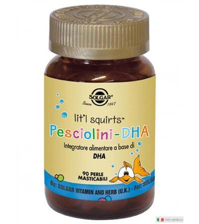 Solgar Pesciolini-DHA omega 3 90 perle masticabili