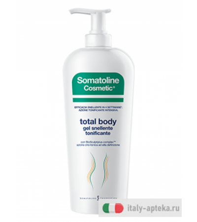 Somatoline Cosmetic Total Body Gel Snellente Tonificante 400ml